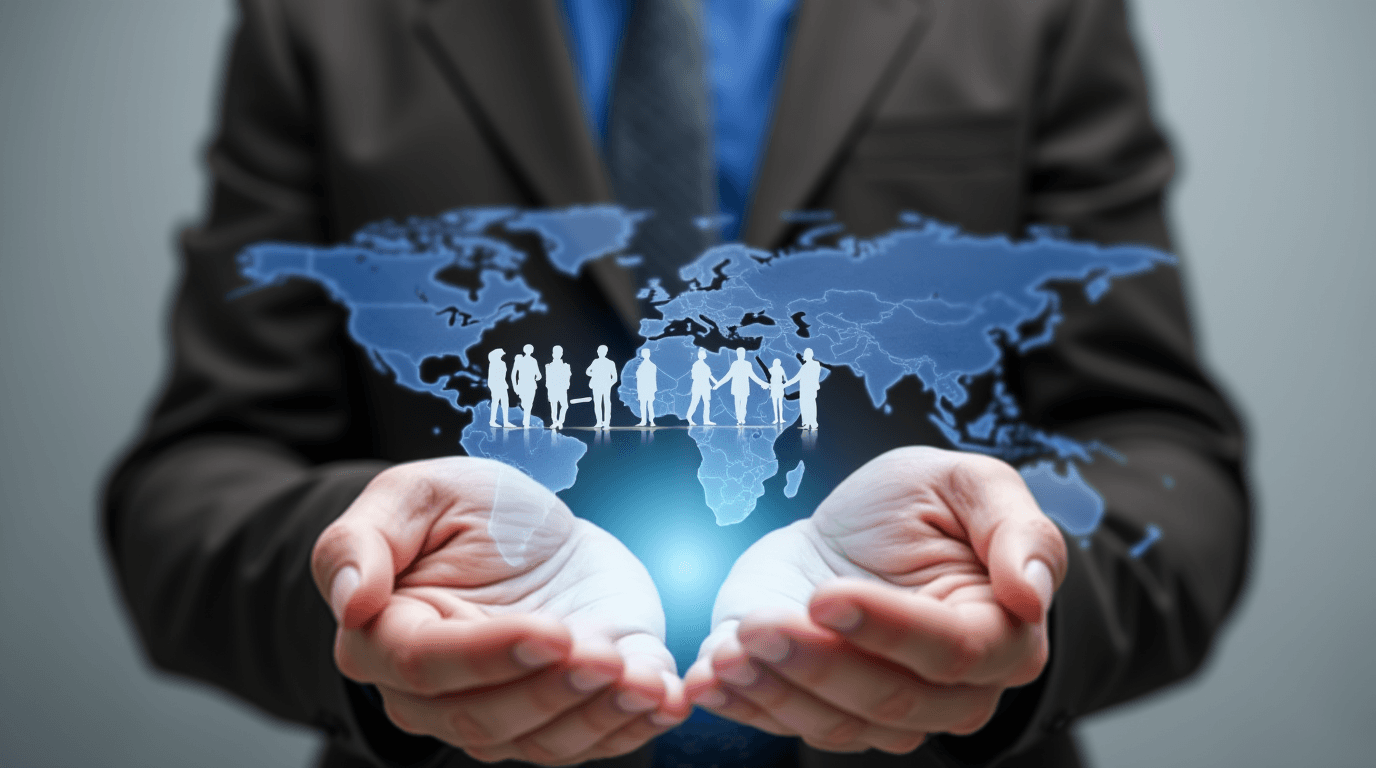 Corporate television connects employees worldwide