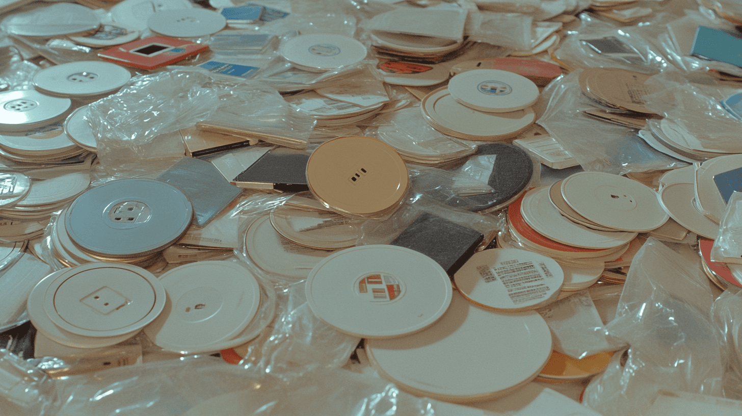 Arquivamento físico de dados de vídeo usando discos e outras mídias